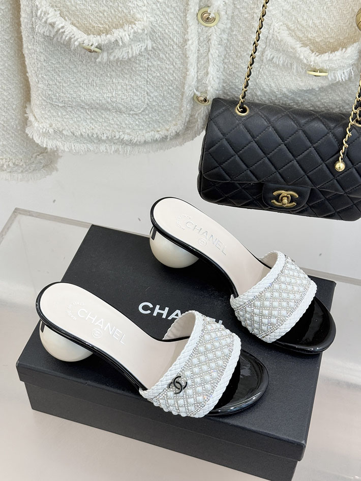 最高級シャネルスーパーコピー CHANEL サンダル 安い 店舗 レディース ミュール 人気通販 ホワイト 2631070 シャネル 靴 アウトレット - 画像 (8)