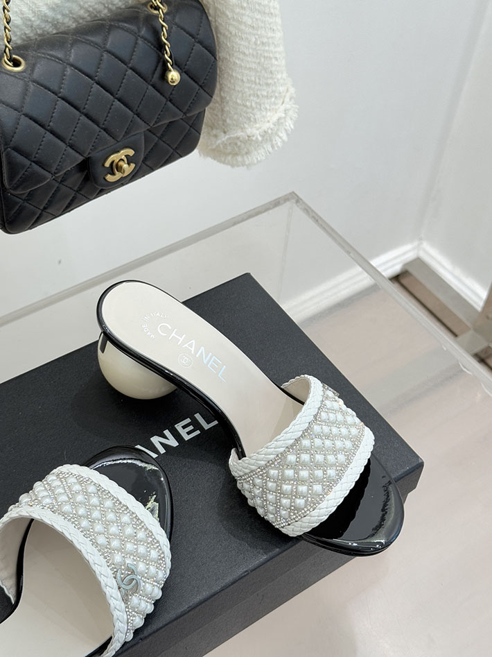 最高級シャネルスーパーコピー CHANEL サンダル 安い 店舗 レディース ミュール 人気通販 ホワイト 2631070 シャネル 靴 アウトレット - 画像 (6)