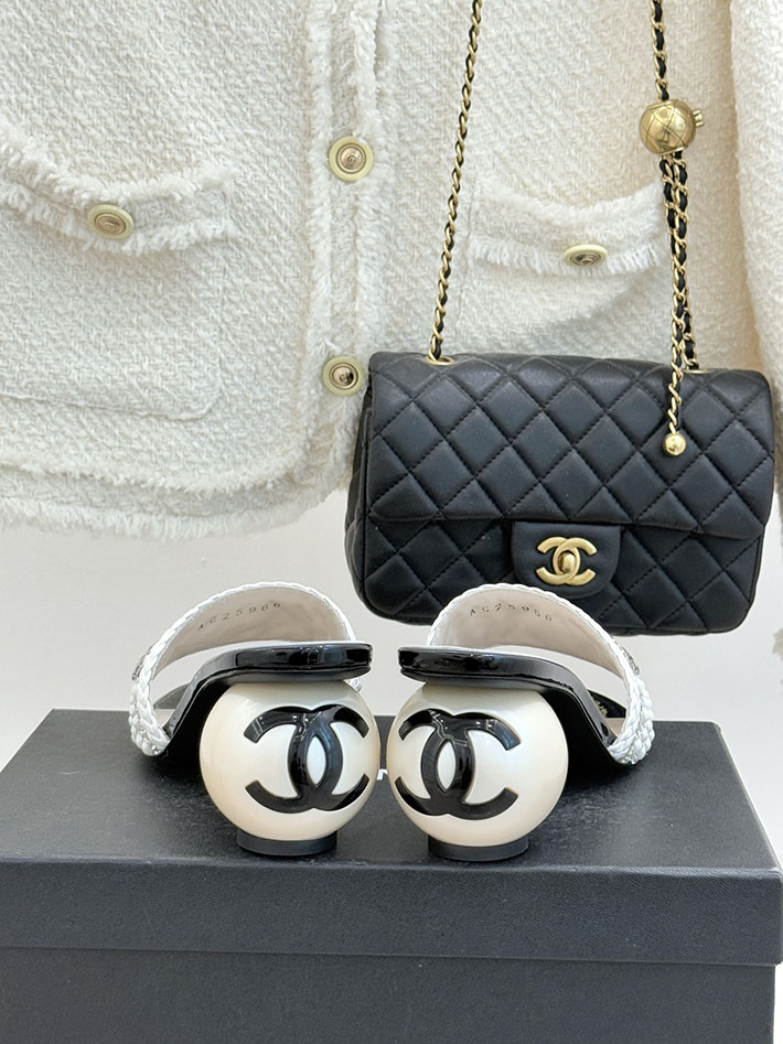 最高級シャネルスーパーコピー CHANEL サンダル 安い 店舗 レディース ミュール 人気通販 ホワイト 2631070 シャネル 靴 アウトレット - 画像 (5)
