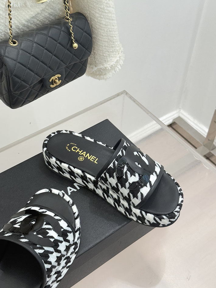 最高級シャネルスーパーコピー CHANEL 厚底 ココマーク サンダル 人気ブランド レディース ブラック 2631078 シャネル サンダル 厚底 - 画像 (7)
