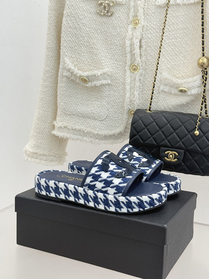 最高級シャネルスーパーコピー CHANEL 厚底 ココマーク サンダル 人気ブランド レディース ブルー 2631079 シャネル 靴 サンダル - 画像 (2)