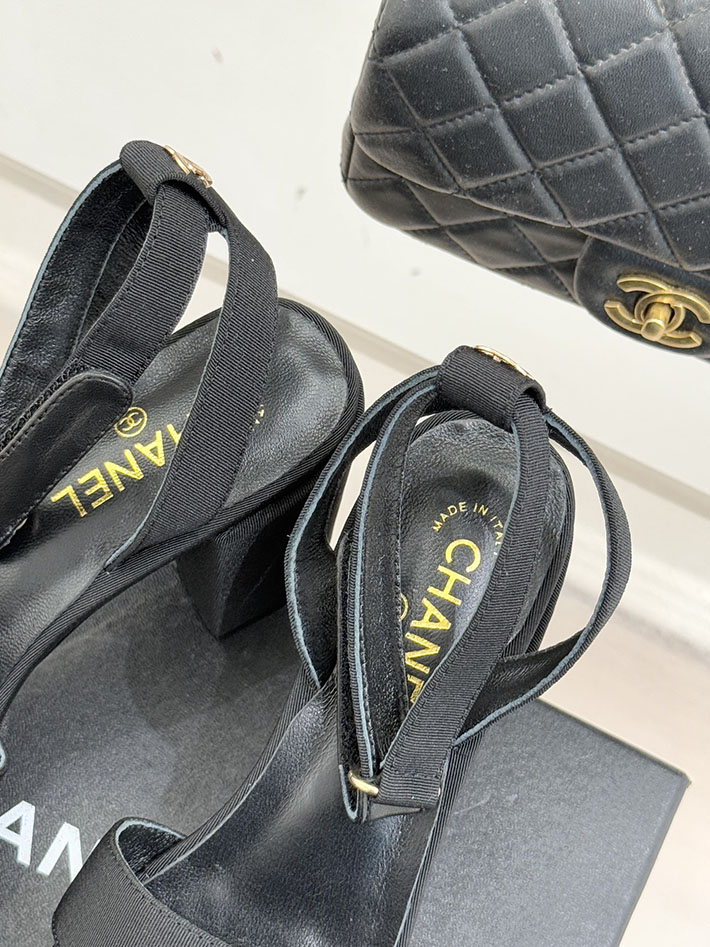 最高級シャネルスーパーコピー CHANEL シースルー スポーツ サンダル 厚底 レディース ブラック 2631087 シャネル サンダル 公式 - 画像 (5)