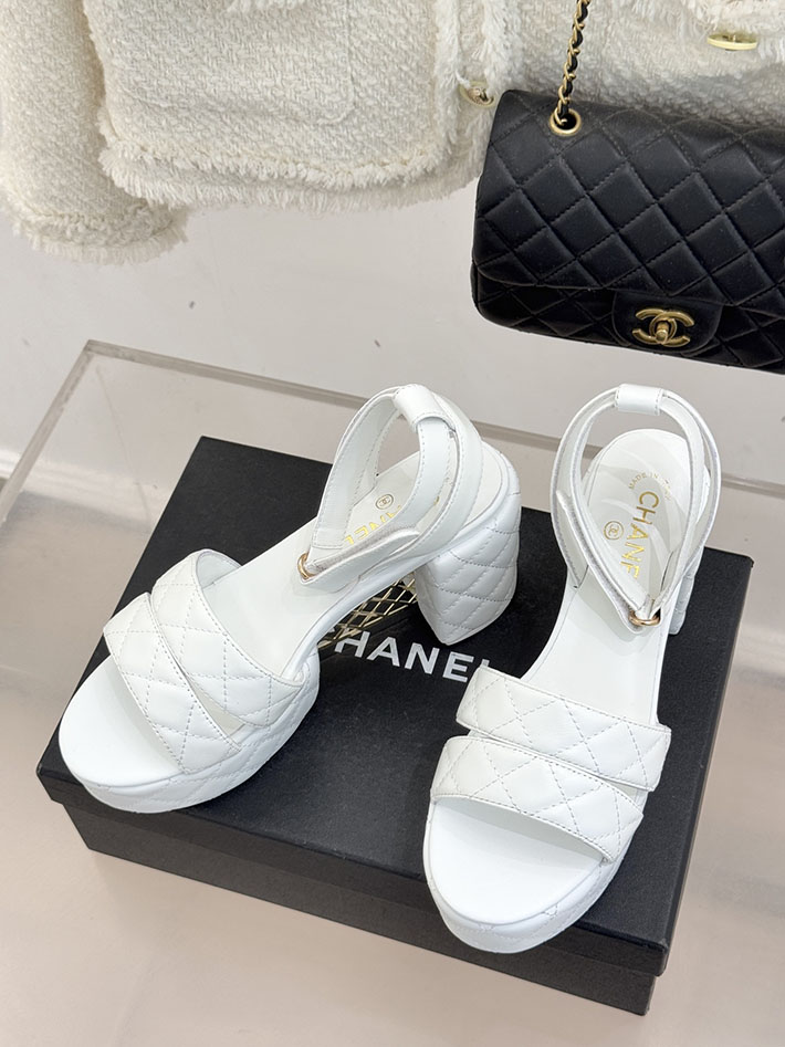 最高級シャネルスーパーコピー CHANEL シースルー スポーツ サンダル 厚底 レディース ホワイト 2631089 シャネル サンダル 新作 - 画像 (9)