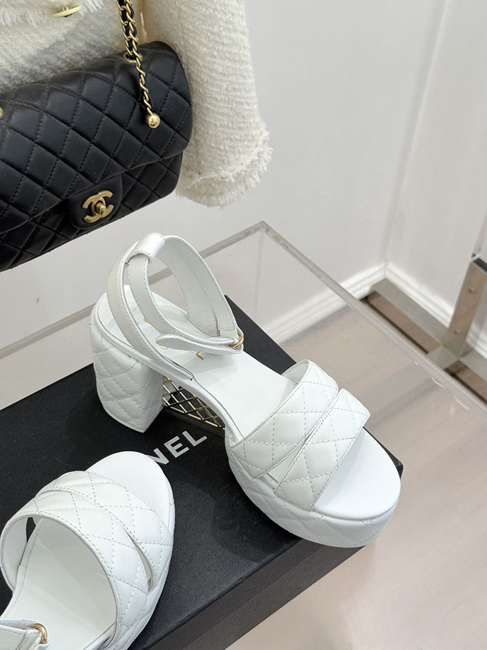 最高級シャネルスーパーコピー CHANEL シースルー スポーツ サンダル 厚底 レディース ホワイト 2631089 シャネル サンダル 新作 - 画像 (6)