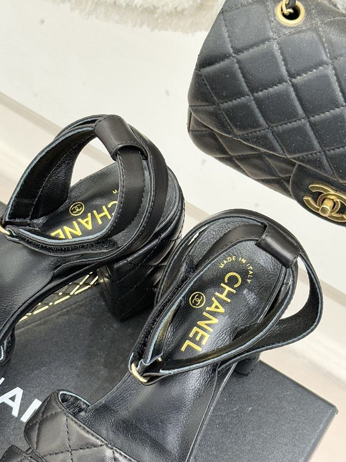 最高級シャネルスーパーコピー CHANEL シースルー スポーツ サンダル 厚底 レディース ブラック 2631090 シャネル サンダル 定価 - 画像 (3)