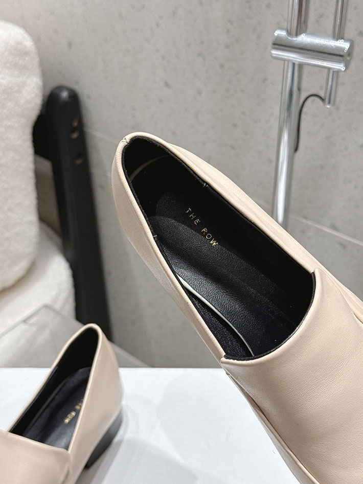 最高級ザロウスーパーコピー THE ROW ローファー バレエフラット シューズ レディース ベージュ 2631103 The Row ローファー 通販 - 画像 (6)