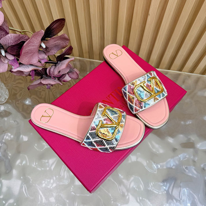 最高級ヴァレンティノスーパーコピー VALENTINO Vロゴ シグネチャー サンダル 2026新作 ピンク 2631228 ヴァレンティノ アウトレット 三田 - 画像 (9)