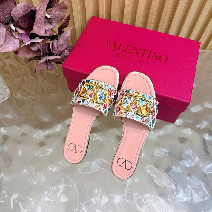 最高級ヴァレンティノスーパーコピー VALENTINO Vロゴ シグネチャー サンダル 2026新作 ピンク 2631228 ヴァレンティノ アウトレット 三田 - 画像 (8)