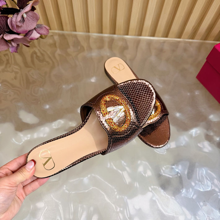 最高級ヴァレンティノスーパーコピー VALENTINO サンダル Vロゴ レディース 2026年春夏 新作 2631235 ヴァレンティノ 靴 アウトレット - 画像 (4)
