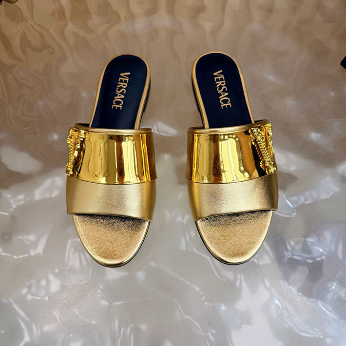最高級ヴェルサーチェスーパーコピー VERSACE 2026年最新 特集 レディース 夏サンダル ゴールド 2631297 ヴェルサーチ 靴 安い - 画像 (6)