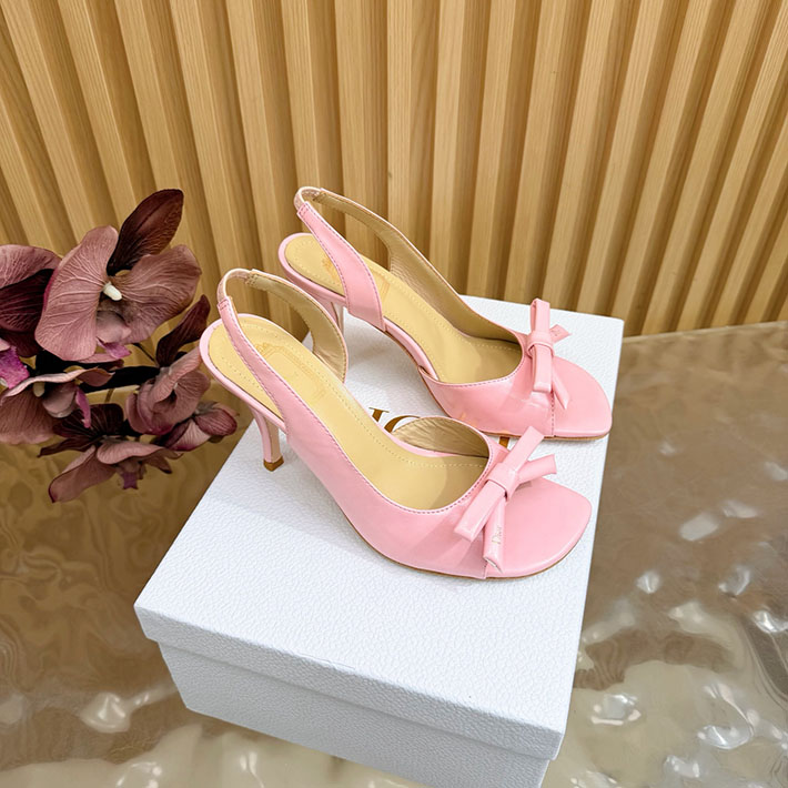 ディオール サンダル ピンク