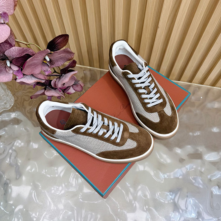 最高級ロロピアーナスーパーコピー Loro Piana テニス・ウォーク・スニーカー 男女 兼用 2026新作 2631326 ロロピアーナ スニーカー レディース - 画像 (9)