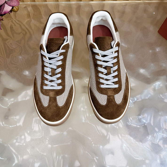 最高級ロロピアーナスーパーコピー Loro Piana テニス・ウォーク・スニーカー 男女 兼用 2026新作 2631326 ロロピアーナ スニーカー レディース - 画像 (6)