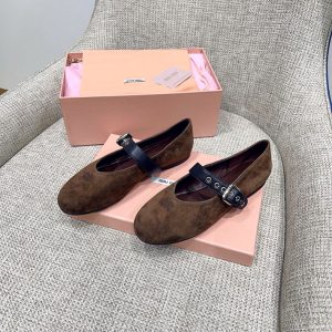 miumiu バレリーナシューズ
