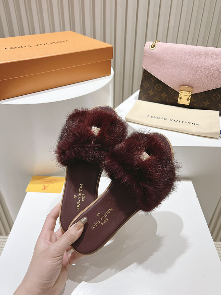 ヴィトン ミュール レディース