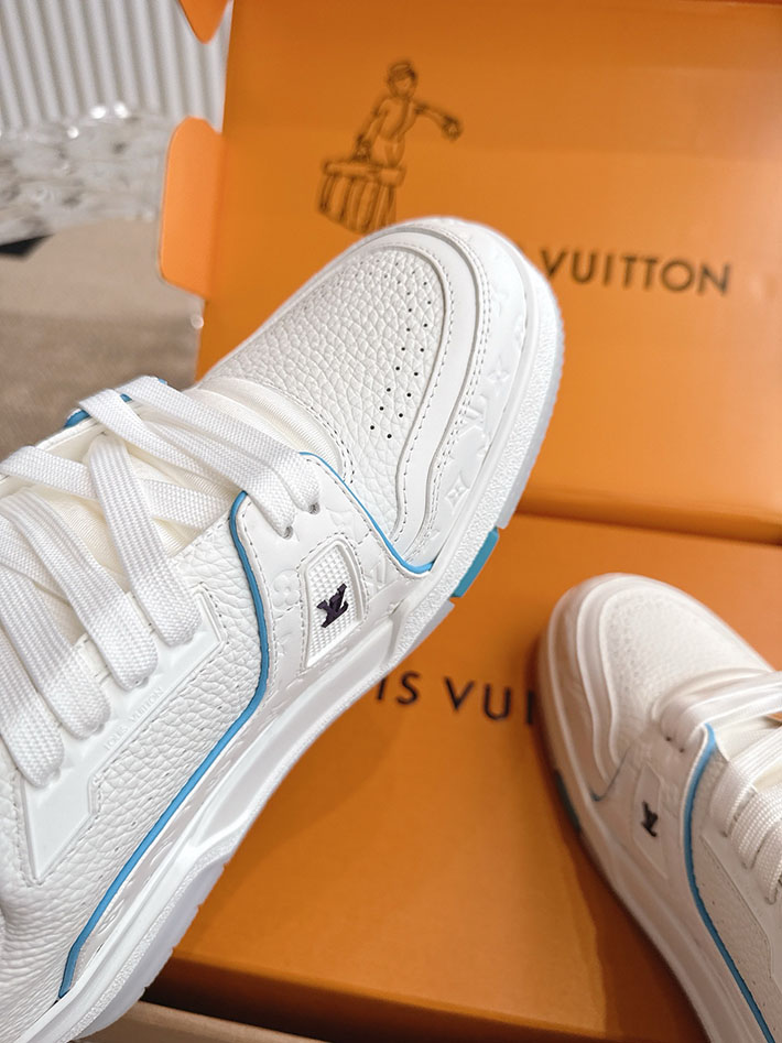 メンズ・レディース兼用 ルイヴィトン LV トレイナー スニーカー 3色から選べます 2631491 ルイヴィトン スニーカー 安い - 画像 (4)