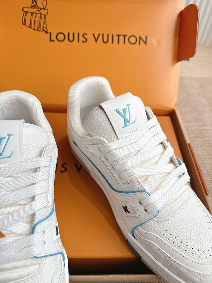 メンズ・レディース兼用 ルイヴィトン LV トレイナー スニーカー 3色から選べます 2631491 ルイヴィトン スニーカー 安い - 画像 (3)