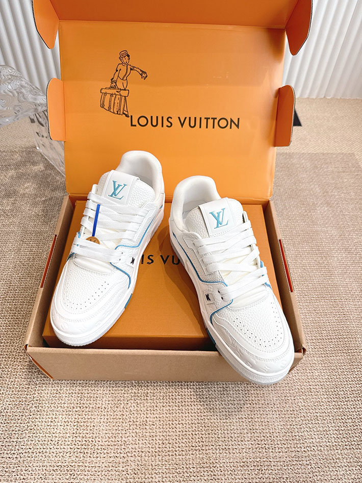 メンズ・レディース兼用 ルイヴィトン LV トレイナー スニーカー 3色から選べます 2631491 ルイヴィトン スニーカー 安い - 画像 (9)