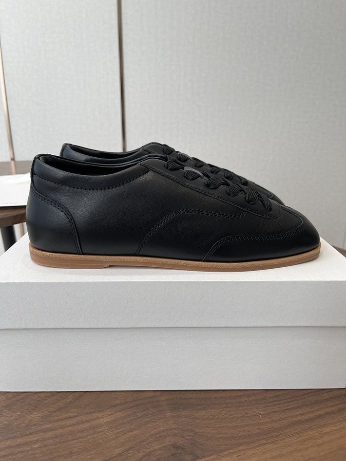 最高級ザロウスーパーコピー THE ROW 2026年春夏 新作 スニーカー マリー レディース ブラック 2630537 THE ROW スニーカー - 画像 (9)