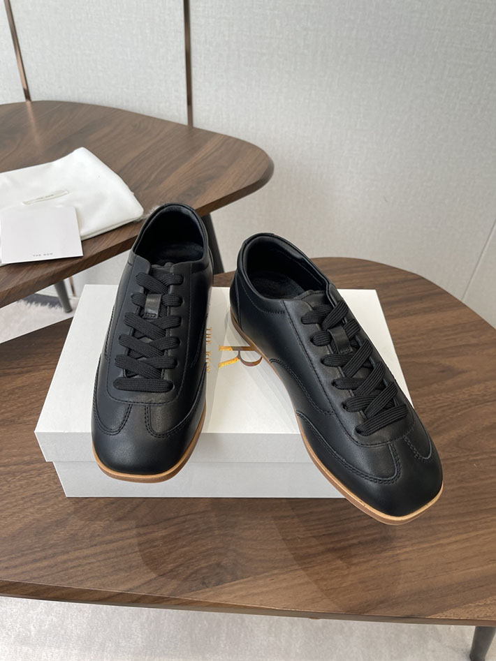 最高級ザロウスーパーコピー THE ROW 2026年春夏 新作 スニーカー マリー レディース ブラック 2630537 THE ROW スニーカー - 画像 (8)