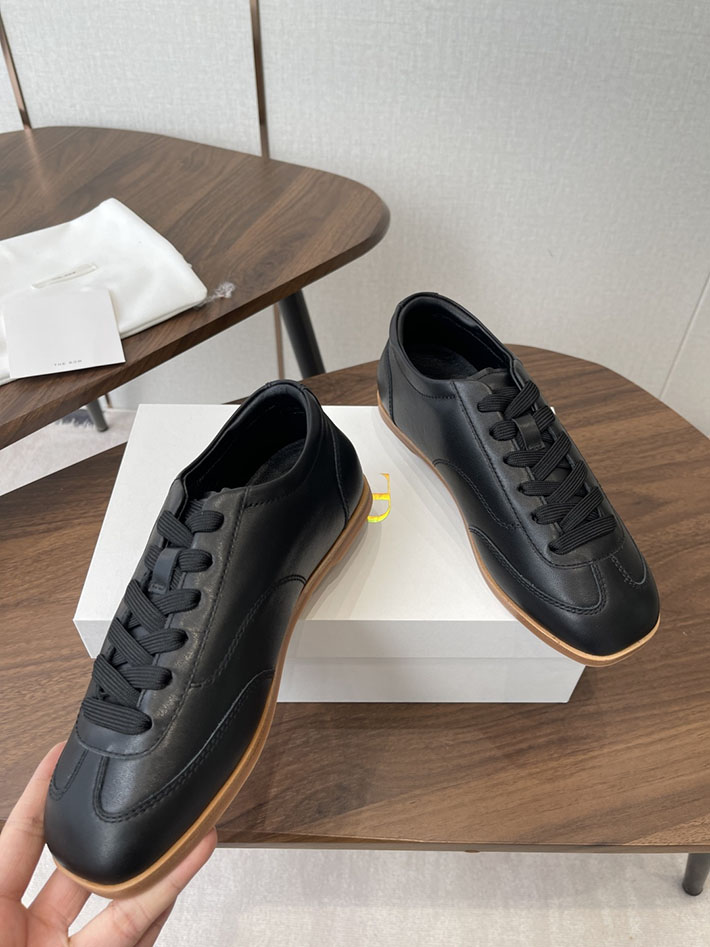 最高級ザロウスーパーコピー THE ROW 2026年春夏 新作 スニーカー マリー レディース ブラック 2630537 THE ROW スニーカー - 画像 (6)