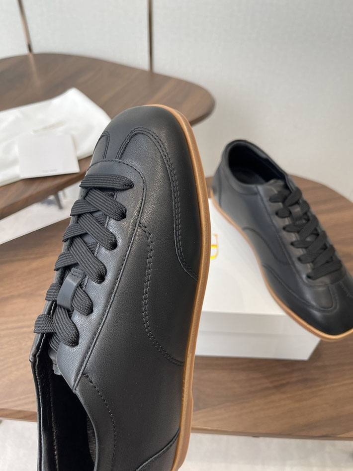 最高級ザロウスーパーコピー THE ROW 2026年春夏 新作 スニーカー マリー レディース ブラック 2630537 THE ROW スニーカー - 画像 (5)