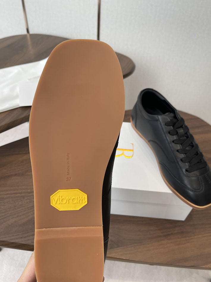 最高級ザロウスーパーコピー THE ROW 2026年春夏 新作 スニーカー マリー レディース ブラック 2630537 THE ROW スニーカー - 画像 (2)