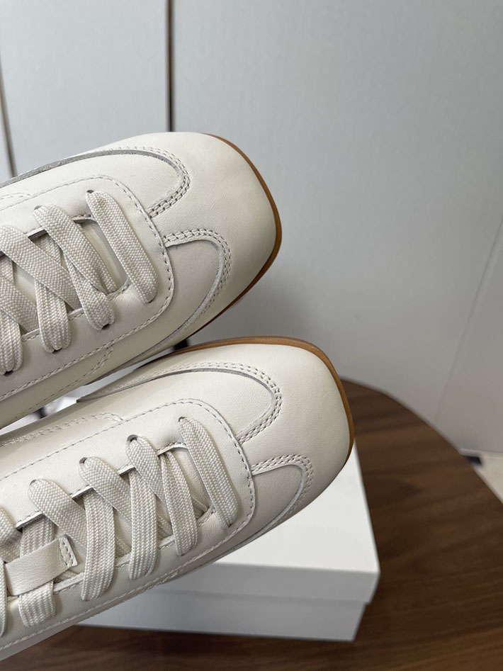 最高級ザロウスーパーコピー THE ROW 2026年春夏 新作 スニーカー マリー レディース ホワイト 2630539 the row シューズ - 画像 (5)