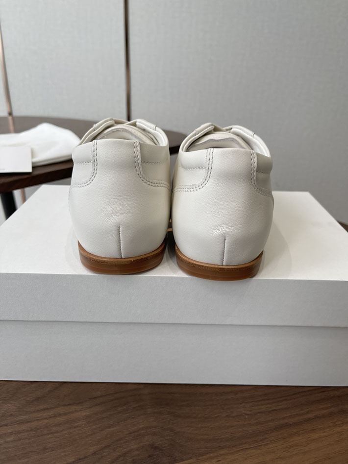 最高級ザロウスーパーコピー THE ROW 2026年春夏 新作 スニーカー マリー レディース ホワイト 2630539 the row シューズ - 画像 (3)