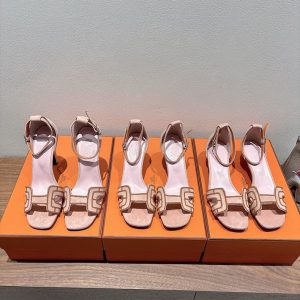 エルメス サンダル ピンク