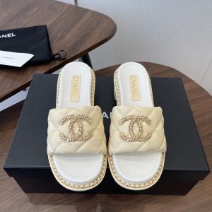 シャネル ミュール レディース