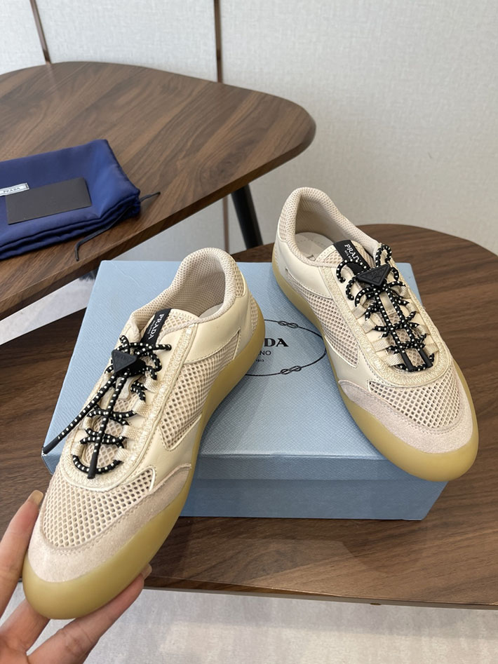 メンズレディース兼用 最高級プラダスーパーコピー PRADA スピードロック メッシュ スニーカー ベージュ 2630624 プラダ スニーカー 値段 - 画像 (8)