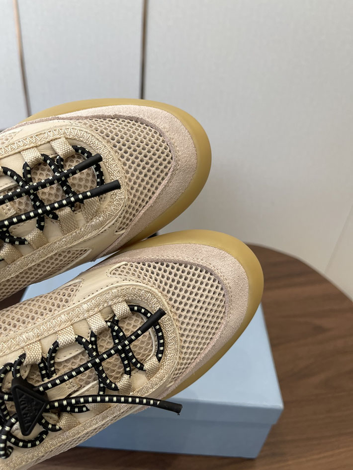 メンズレディース兼用 最高級プラダスーパーコピー PRADA スピードロック メッシュ スニーカー ベージュ 2630624 プラダ スニーカー 値段 - 画像 (7)