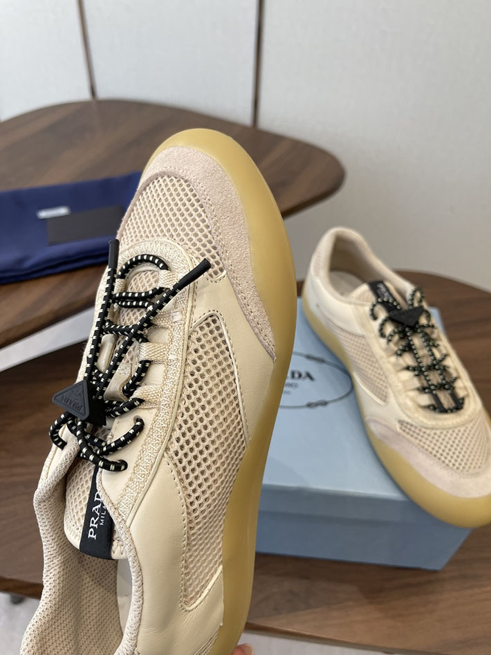 メンズレディース兼用 最高級プラダスーパーコピー PRADA スピードロック メッシュ スニーカー ベージュ 2630624 プラダ スニーカー 値段 - 画像 (6)