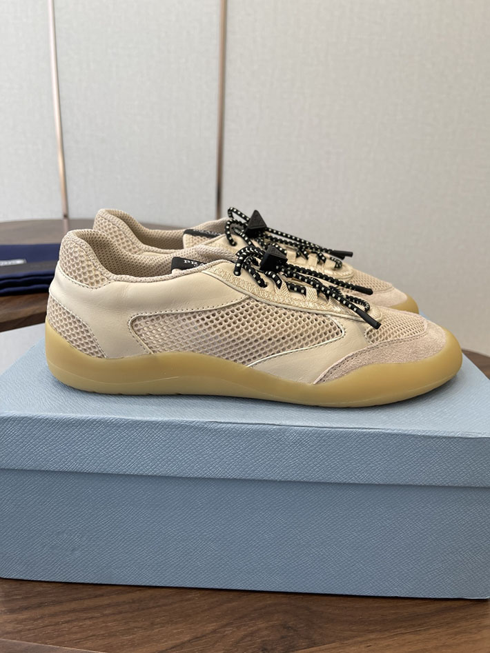 メンズレディース兼用 最高級プラダスーパーコピー PRADA スピードロック メッシュ スニーカー ベージュ 2630624 プラダ スニーカー 値段 - 画像 (2)