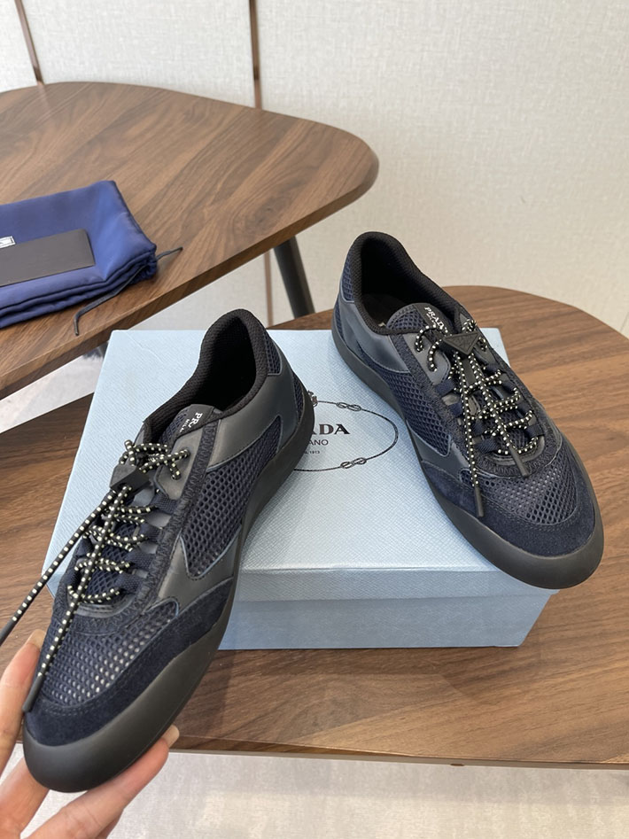 メンズレディース兼用 最高級プラダスーパーコピー PRADA スピードロック メッシュ スニーカー ブラック 2630625 プラダ スニーカー 黒 - 画像 (8)