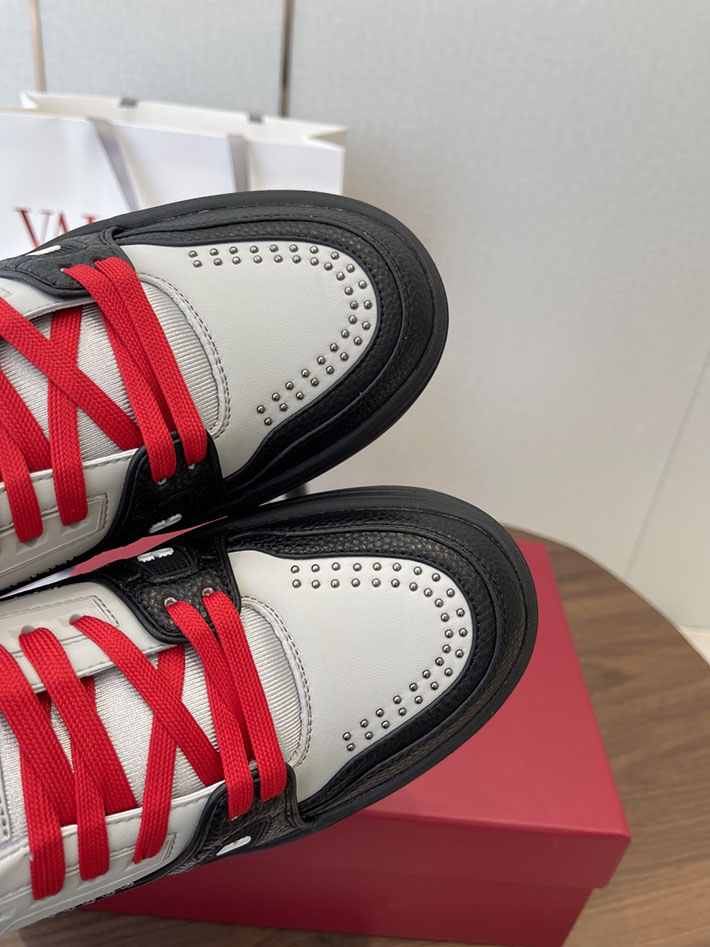 メンズ・レディース兼用 最高級ヴァレンティノスーパーコピー VALENTINO シューズ 靴 ロートップ スニーカー ホワイト 2630629 ヴァレンティノ スニーカー 厚底 - 画像 (7)