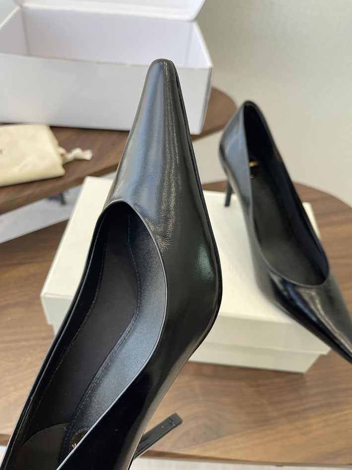 最高級サンローランスーパーコピー YSL 2026年春夏 新作 ポインテッドトゥパンプス レディース ブラック 2630635 サンローラン 靴 レディース - 画像 (6)