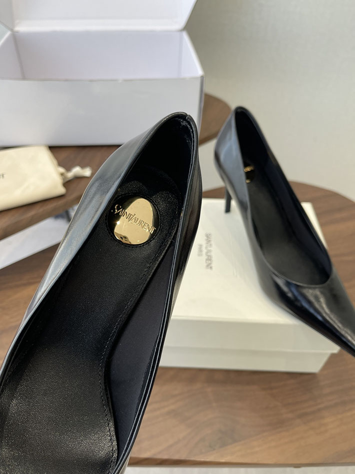 最高級サンローランスーパーコピー YSL 2026年春夏 新作 ポインテッドトゥパンプス レディース ブラック 2630635 サンローラン 靴 レディース - 画像 (5)