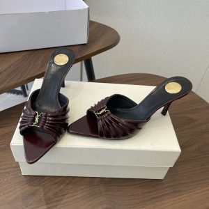 サンダル ヒール 厚底