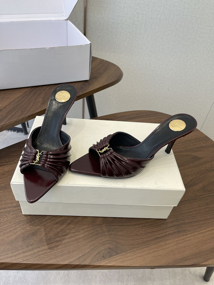 サンダル ヒール 厚底