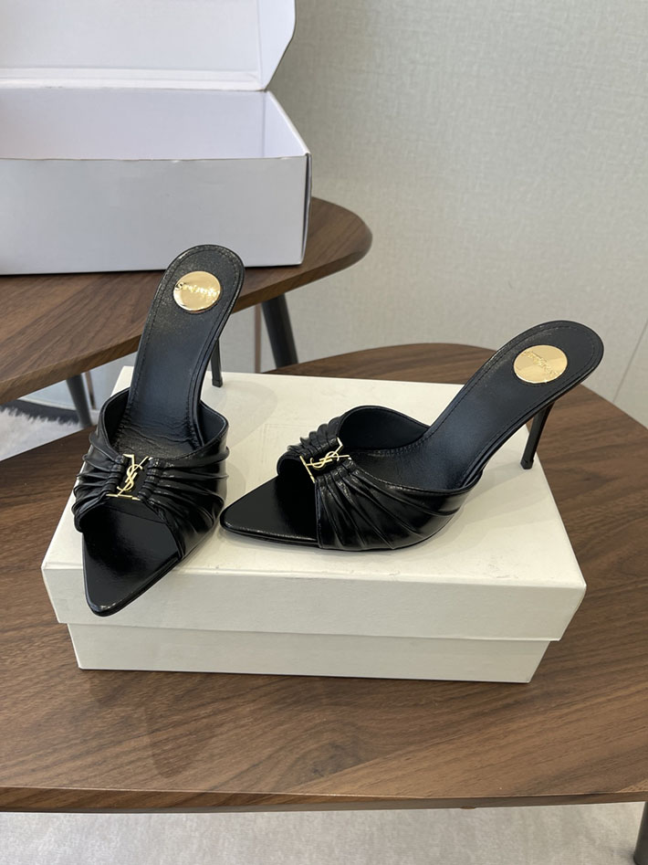 ミュール ヒール レディース