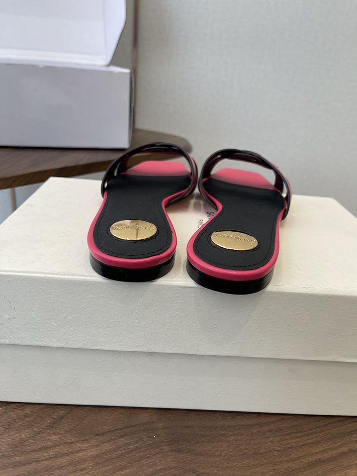 最高級サンローランスーパーコピー YSL 2026 新作 tribute MULES in patent leather ピンク 2630716 大阪 靴屋 大型店 - 画像 (5)