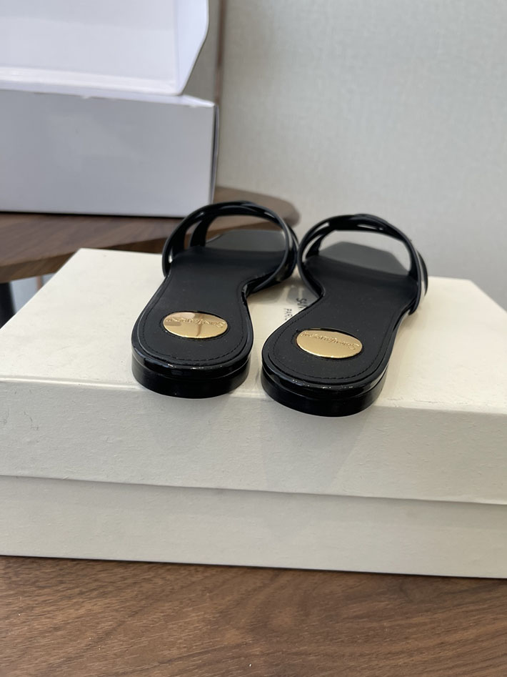 最高級サンローランスーパーコピー YSL 2026 新作 tribute MULES in patent leather ブラック 2630726 靴 レディース 人気ブランド - 画像 (5)