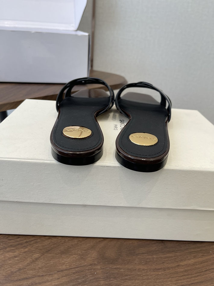 最高級サンローランスーパーコピー YSL 2026 新作 tribute MULES in patent leather ワインレッド 2630727 サンローラン アウトレット 店舗 - 画像 (5)