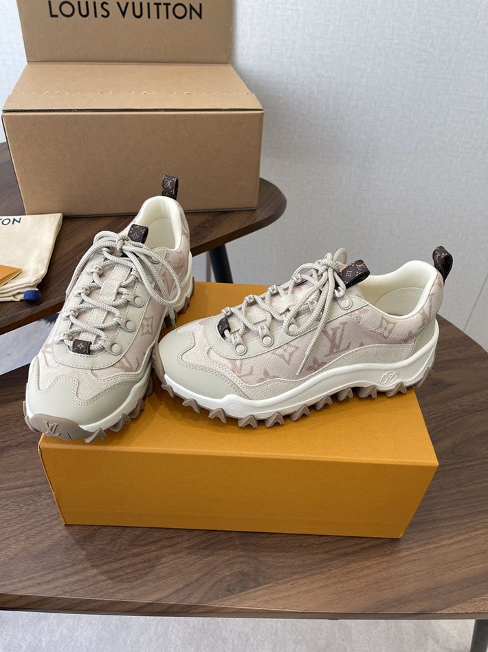 レディース ルイヴィトン スニーカー LV ラッシュライン スニーカー モノグラム 1AIVH0 ヴィトン スニーカー レディース - 画像 (9)