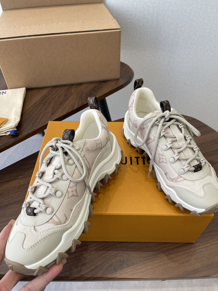 レディース ルイヴィトン スニーカー LV ラッシュライン スニーカー モノグラム 1AIVH0 ヴィトン スニーカー レディース - 画像 (8)