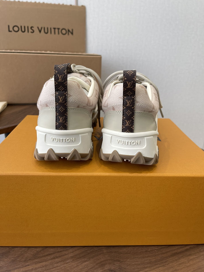 レディース ルイヴィトン スニーカー LV ラッシュライン スニーカー モノグラム 1AIVH0 ヴィトン スニーカー レディース - 画像 (5)