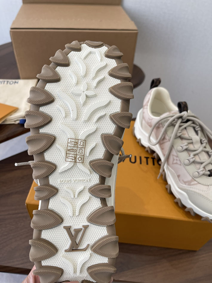 レディース ルイヴィトン スニーカー LV ラッシュライン スニーカー モノグラム 1AIVH0 ヴィトン スニーカー レディース - 画像 (4)