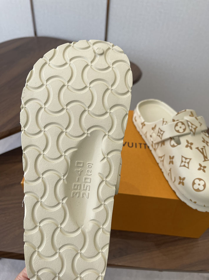 最高級ルイヴィトンスーパーコピー LV コージー コンフォート パントレット モノグラムウール 2630741 ルイヴィトン サンダル 新作 - 画像 (4)